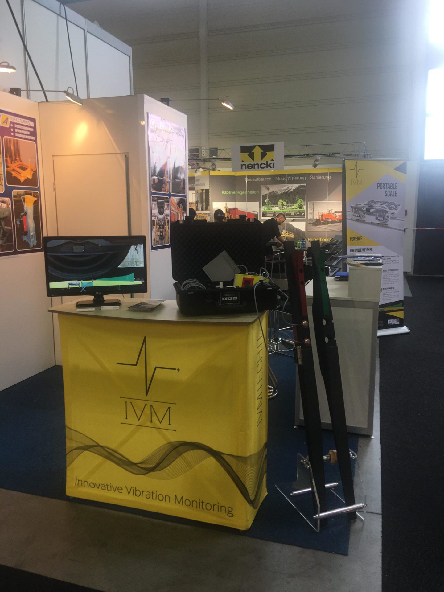 IVM at IAF International Exhibition on Track Technology 2017 in Münster (May 2017)