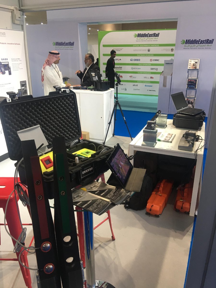 IVM participe au Middle East Rail 2018 – Dubai (Émirates arabes unis), Mars 2018