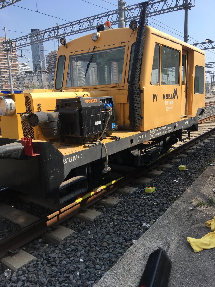 Testing with POWERVE at Rete Ferroviaria Italiana (RFI), Italy (May 2018)