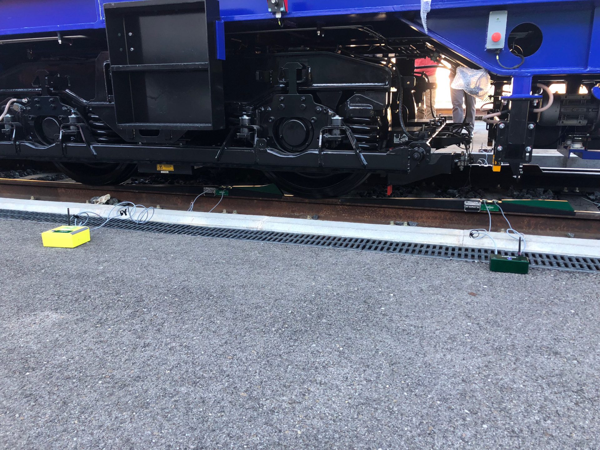báscula portátil para trenes POWERVE