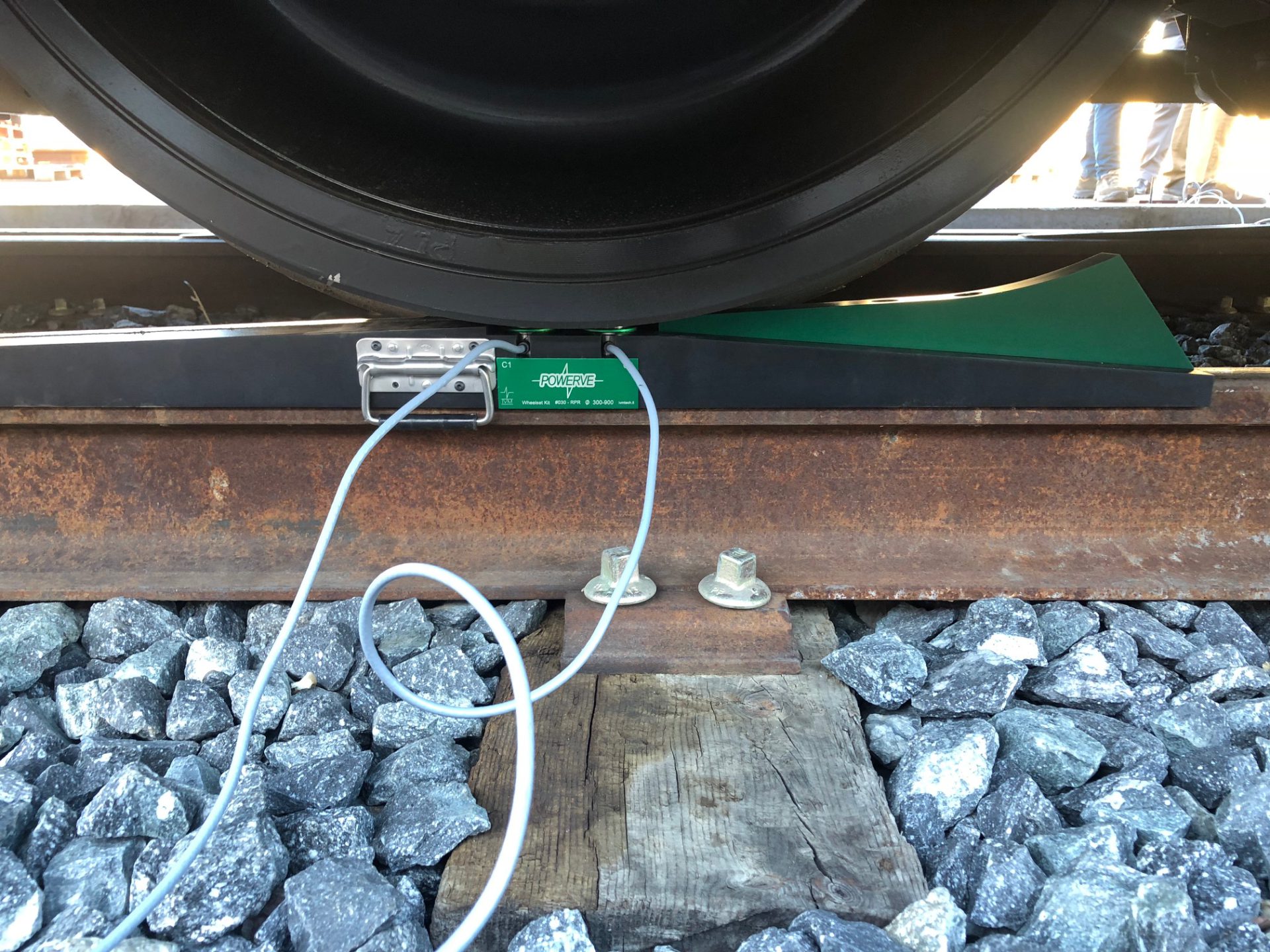 Equilibrar material rodante con POWERVE
