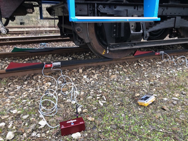 Rolling stock weight measurement