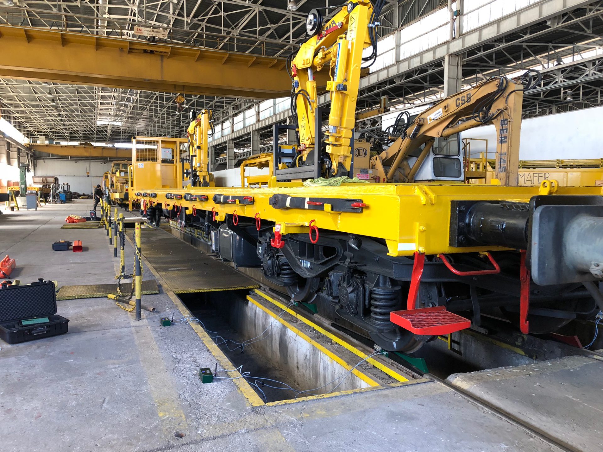 Servicio de pesaje en ARMAFER – Caserta (Italia)