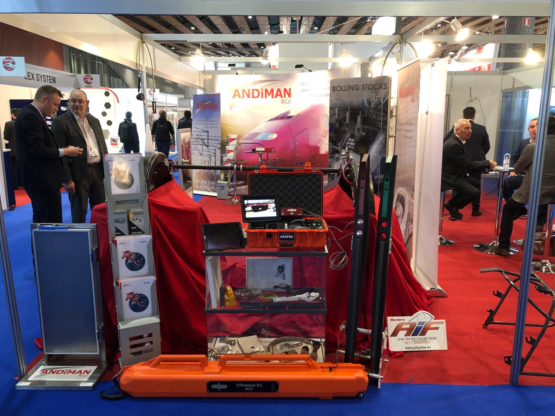 STAND ANDIMAN&CO CON POWERVE AL SIFER 2019