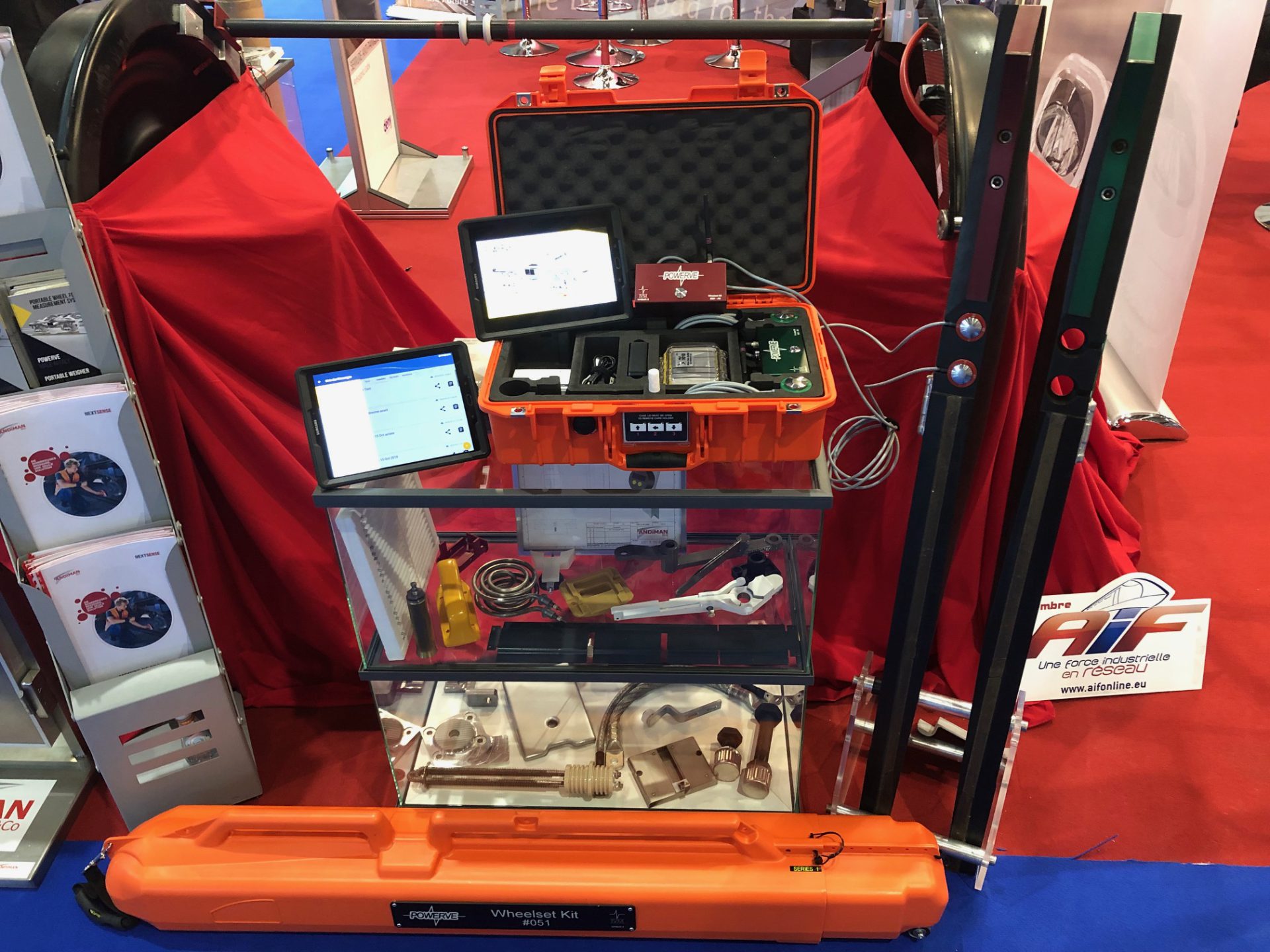 système de pesée POWERVE chez Andiman stand