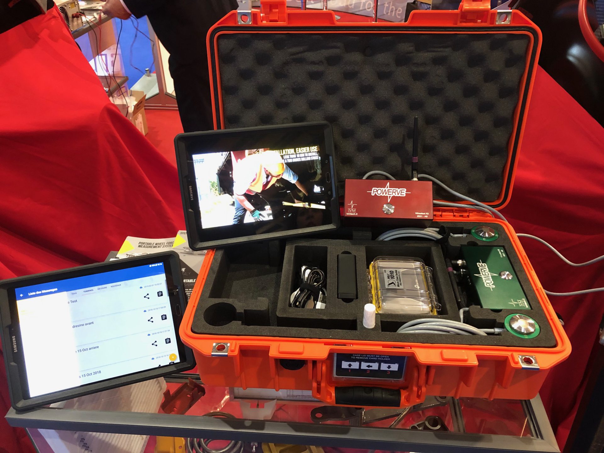 système pesage wagons - POWERVE