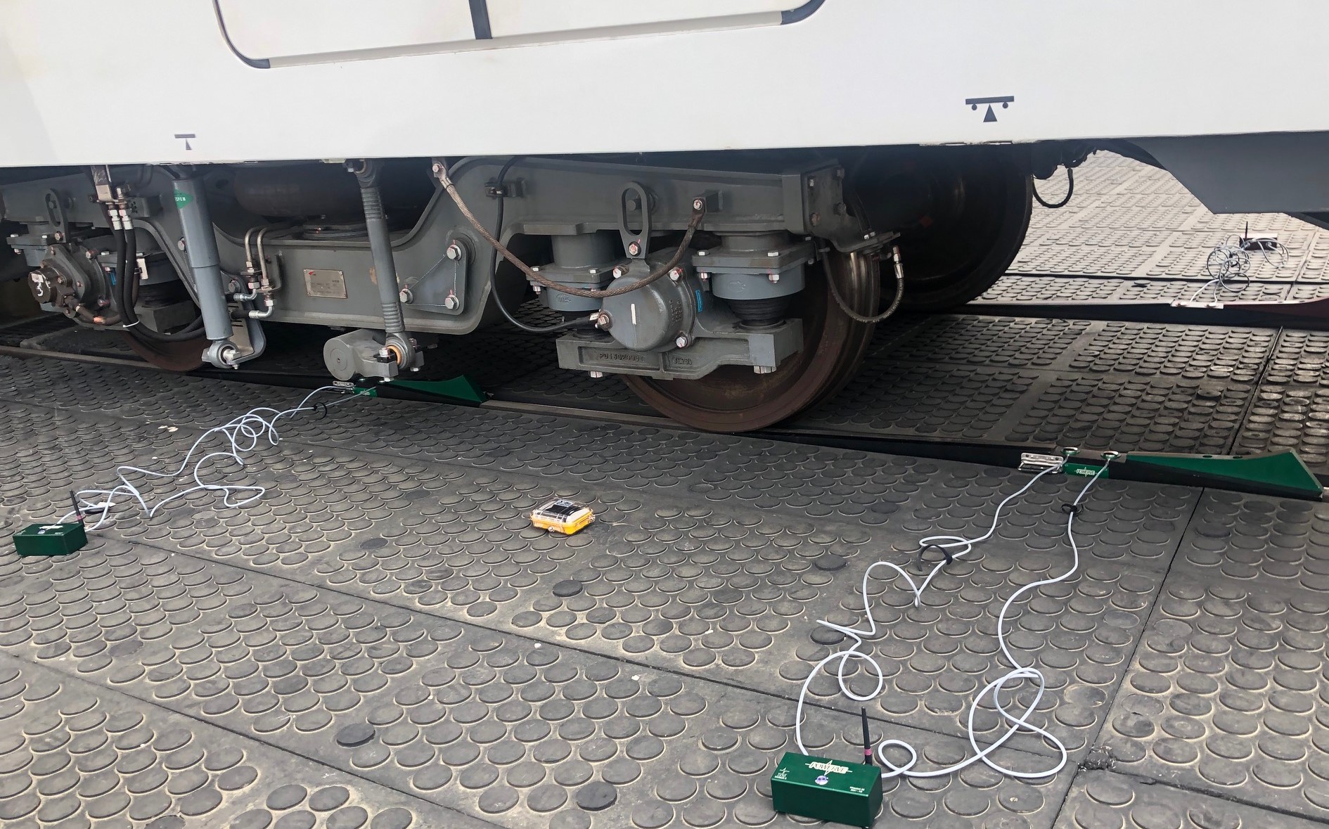 Train weigh system in Cina