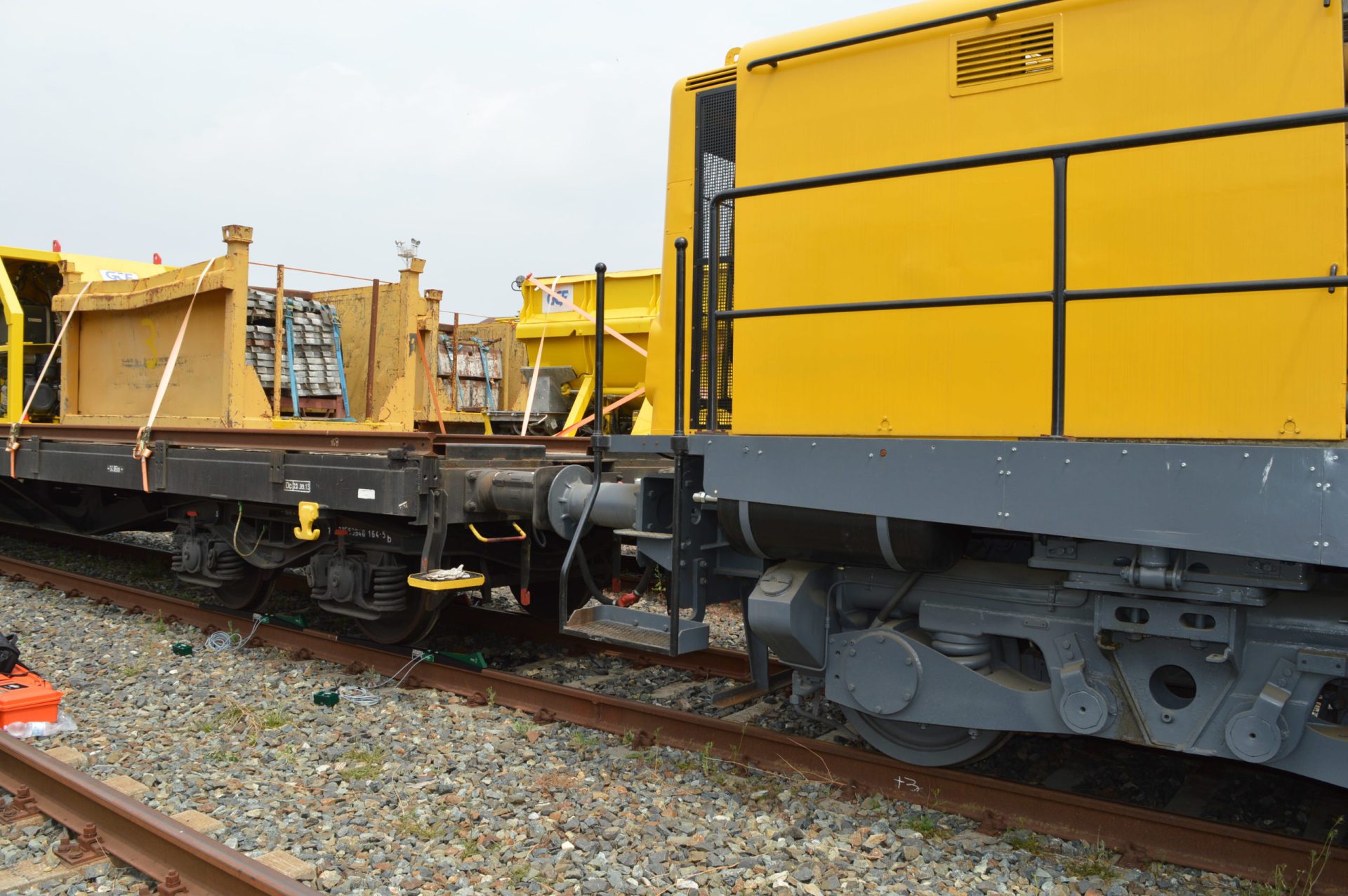 mezzo d’opera GCF – Generale Costruzioni Ferroviarie durante training POWERVE