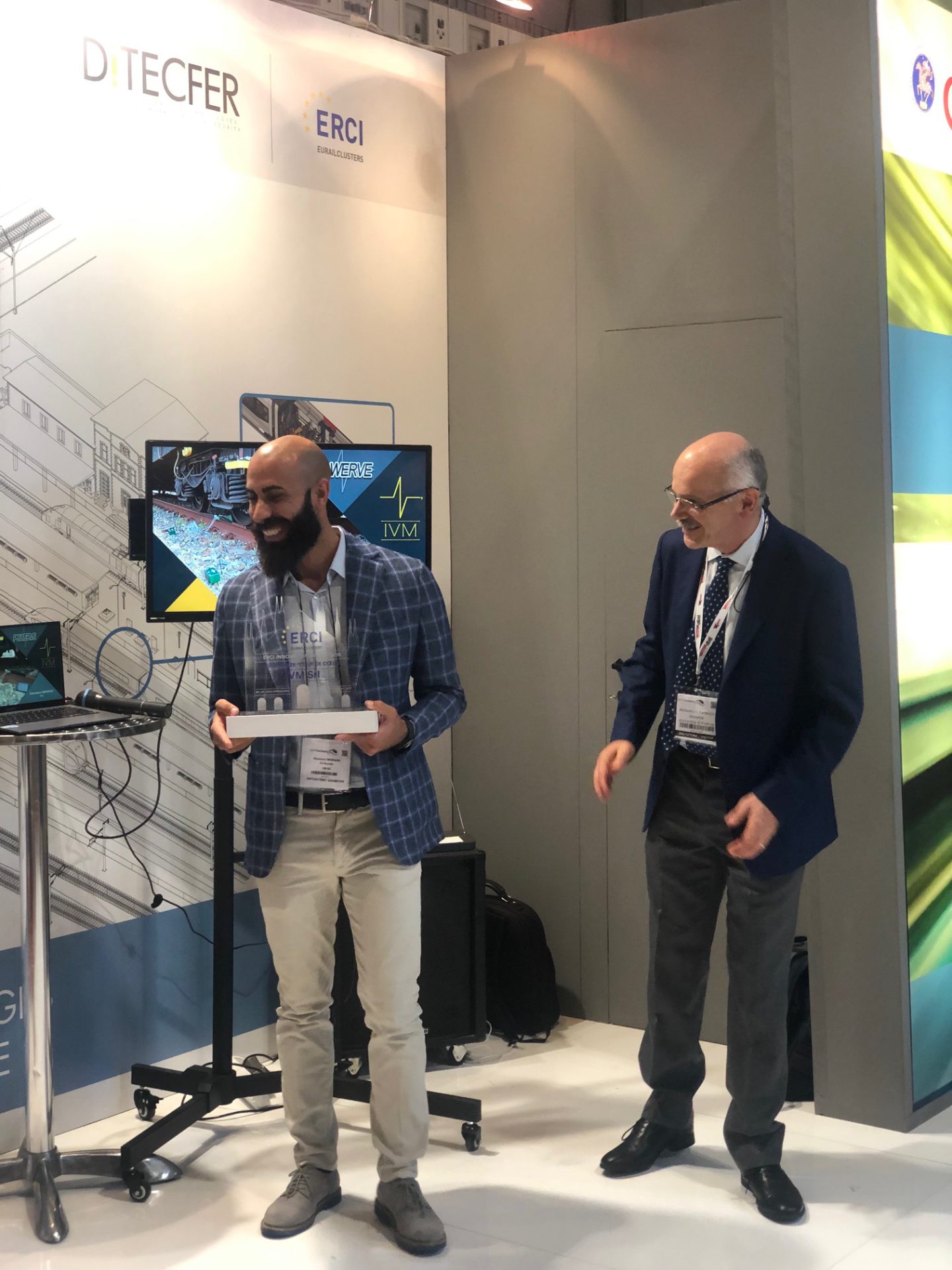 Prix ERCI à EXPO pour le système de pesage portable