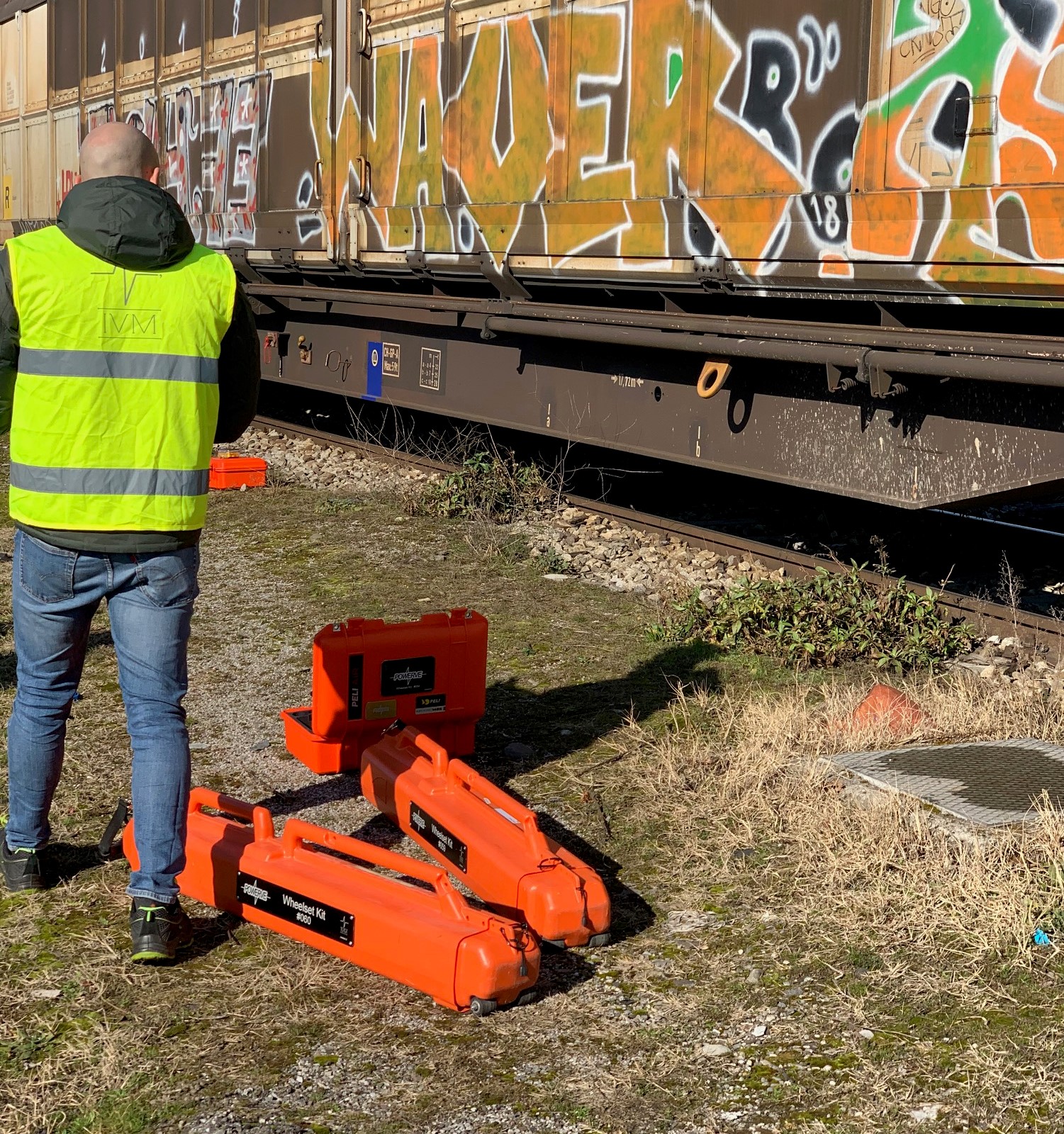 Mobile train weight in DB Cargo IT