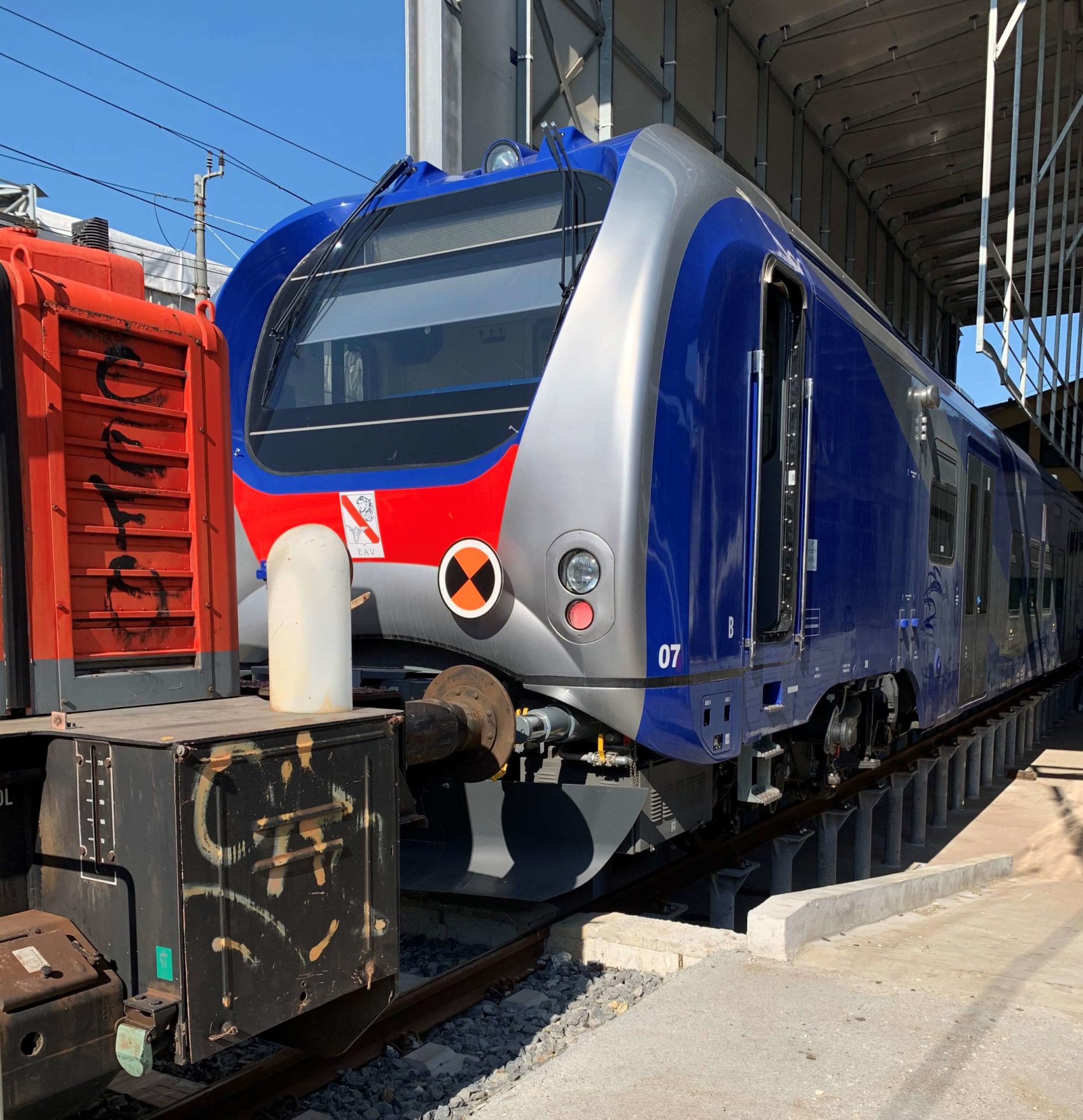 EAV train - Derailment investigation