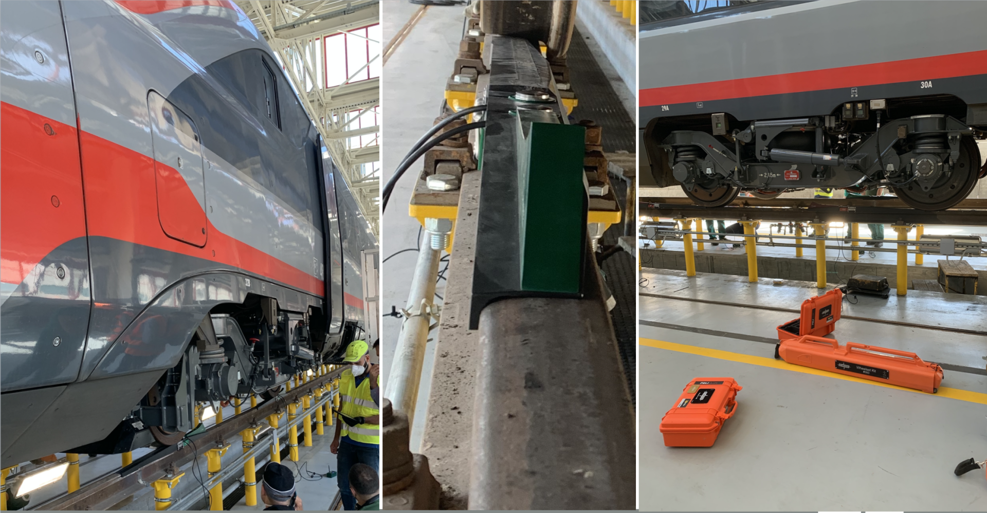 Rolling stock Weighing