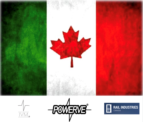 Rail Industries Canada représente officiallement POWERVE