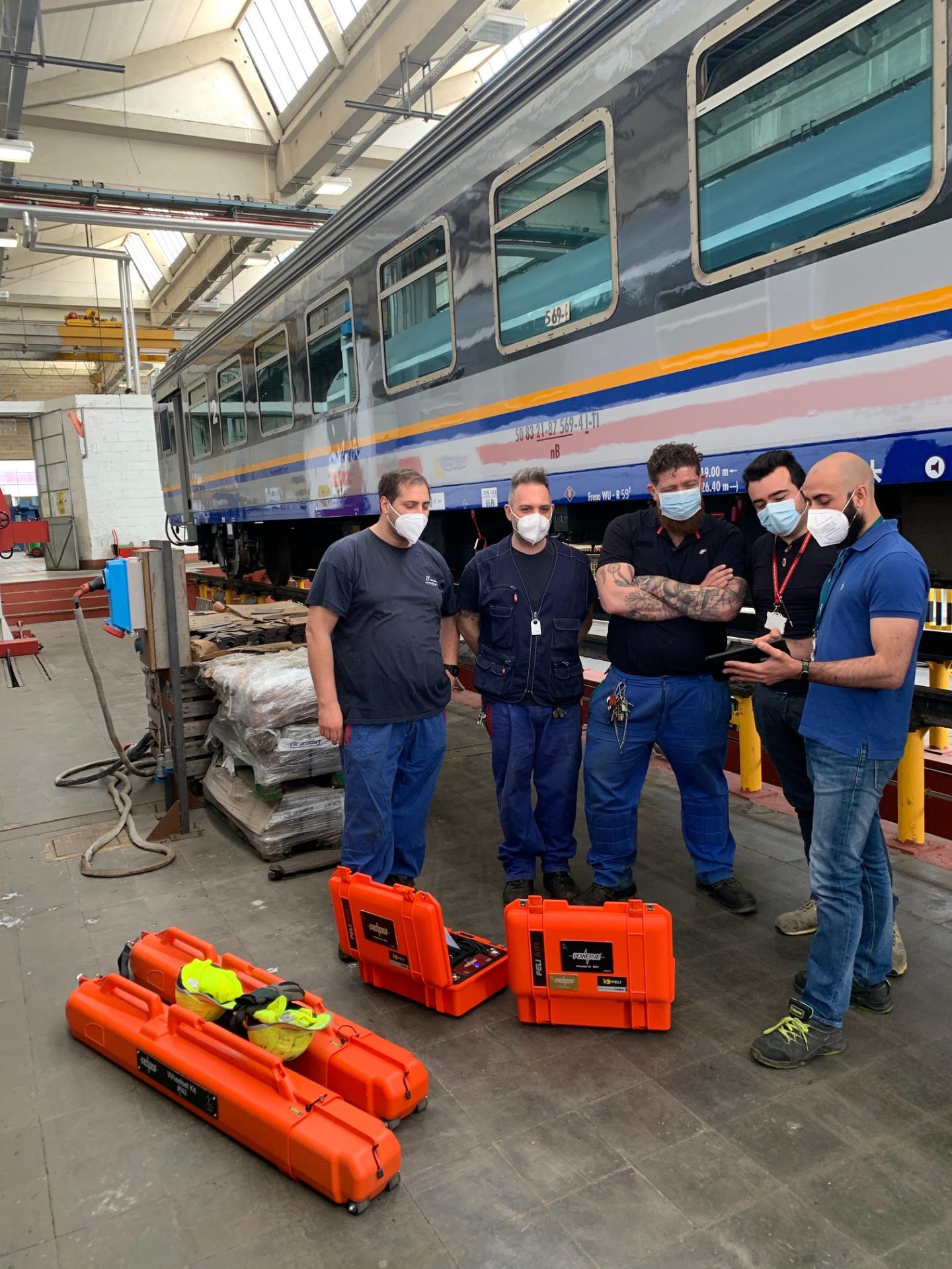 IVM staff training to Trenitalia staff